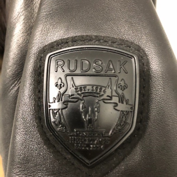 Authentic Rudsak Jenny Leather Parka Coat - Picture 4 of 15